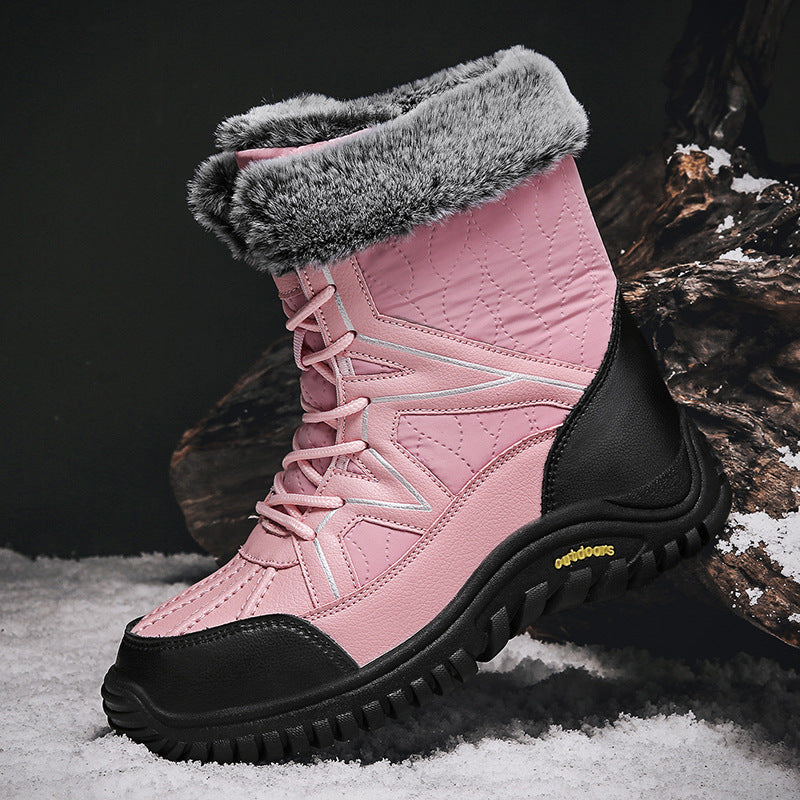 Damen Winter Stiefel mit isolierendem Futter und rutschfester Sohle R&B