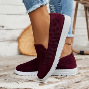 Damen Atmungsaktive Slip-On Sneakers R&B