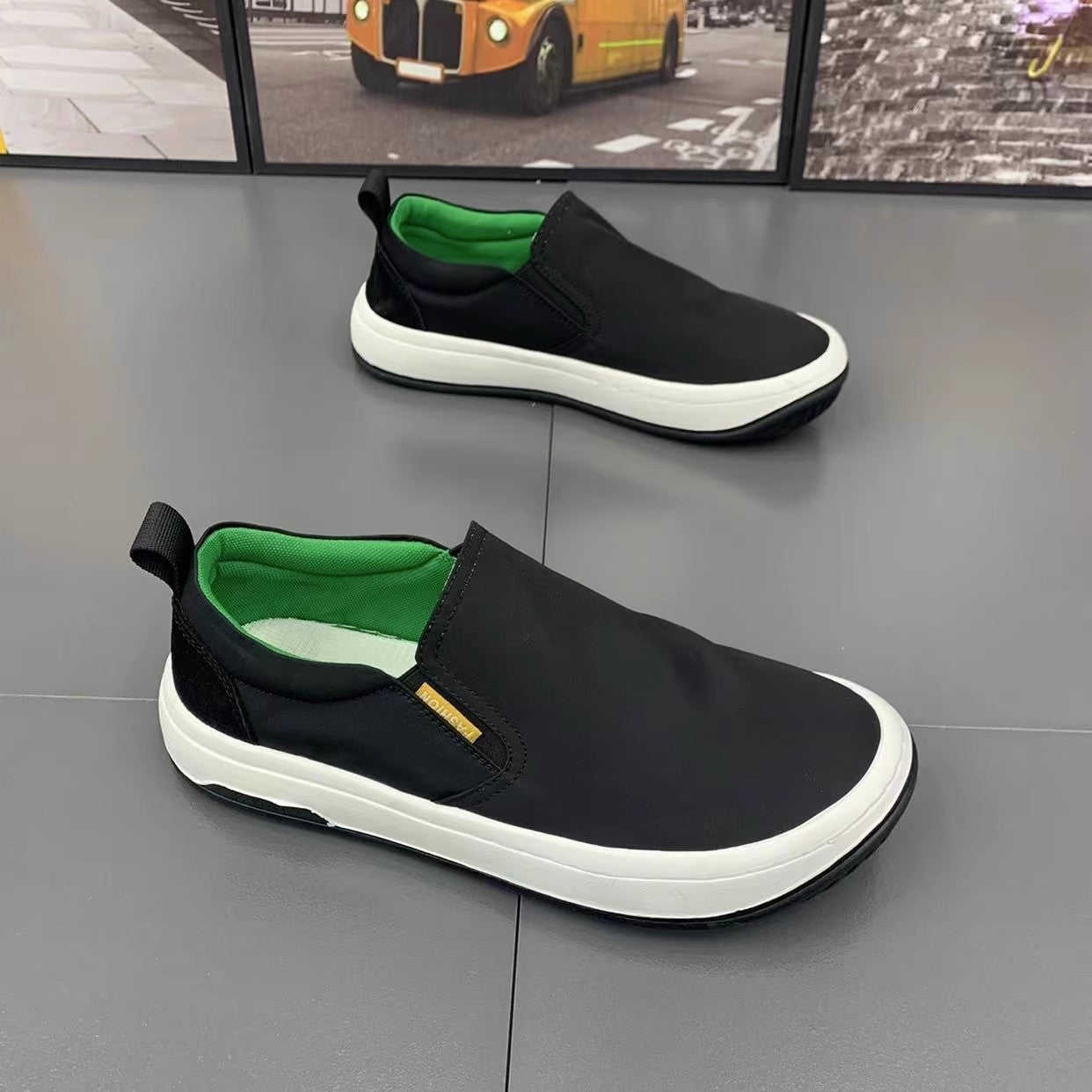 Damen Casual Slip-On Sneakers