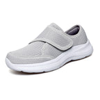 Damen Bequeme Slip-On Freizeitschuhe mit verstellbarem Klettverschluss R&B