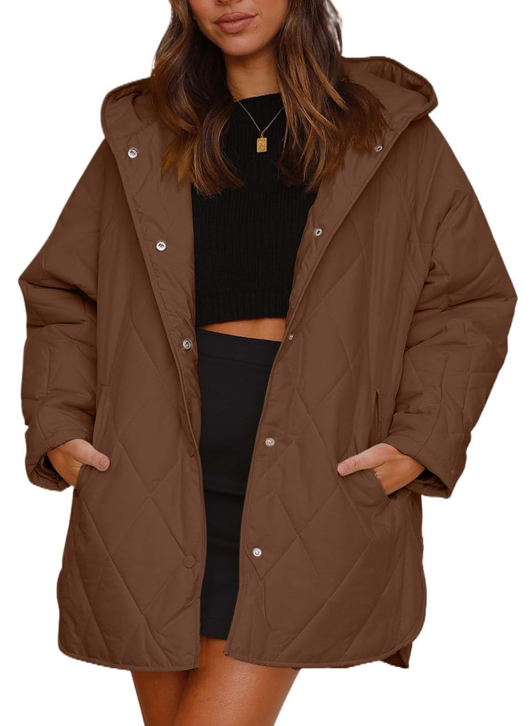 R&B | Gepolsterte Jacke mit Klassischem Druck