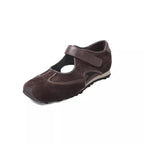 Damen Komfortable Clogs mit verstellbarem Klettverschluss und atmungsaktiver Sohle R&B