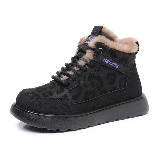 Damen Winterliche Sneakers mit isolierendem Innenfutter und rutschfester Sohle R&B