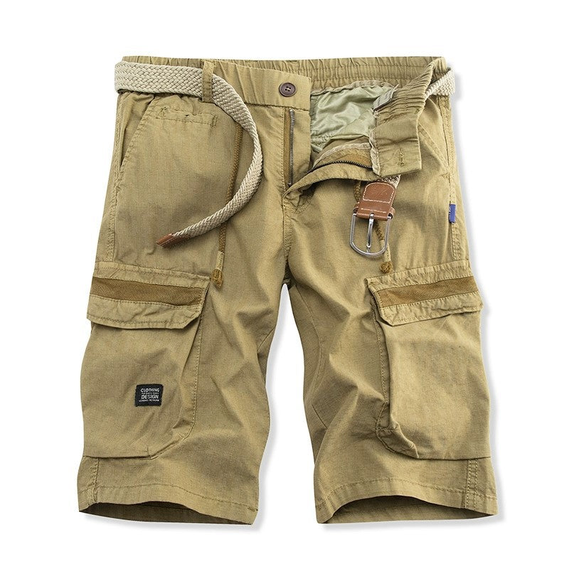 Herren Cargo-Shorts mit praktischem Gummizug und mehreren Taschen