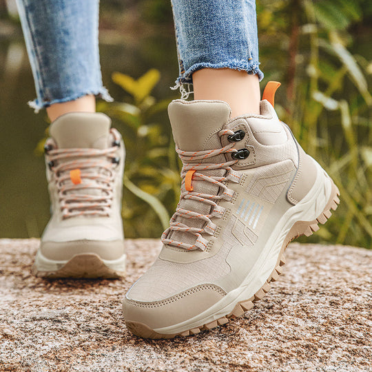 Damen Multifunktionale Wanderschuhe mit rutschfester Sohle und isolierendem Innenfutter R&B