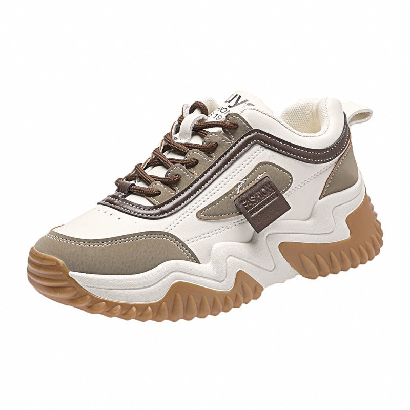 Damen Sportliche Sneakers mit robustem Profil und modischer Schnürung R&B
