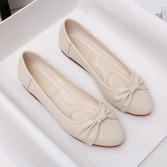 Damen Verspielte Ballerinas mit elegantem Knoten-Design R&B