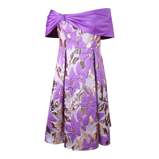 Damen Glamouröses Abendkleid mit Drapierung R&B