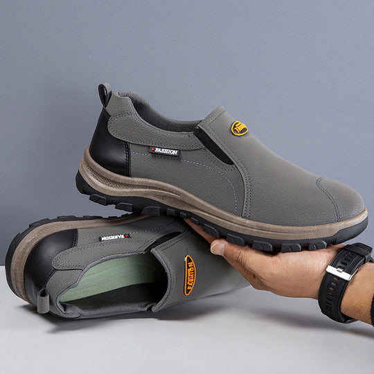 Herren Komfortable rutschfeste Slipper mit stoßdämpfender Sohle R&B