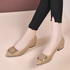Damen Elegante Pumps mit glänzendem Schmuckdetail R&B