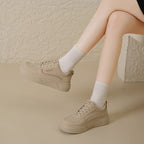 Damen Sportliche Plateau Sneakers R&B