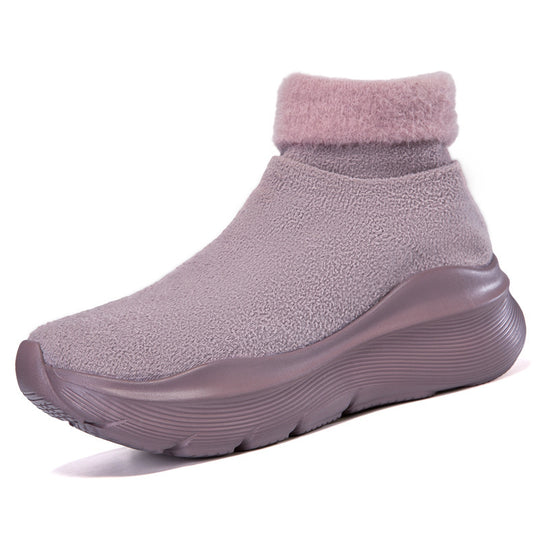Damen Sneakers mit hohem Kragen und innovativer Dämpfungstechnologie R&B