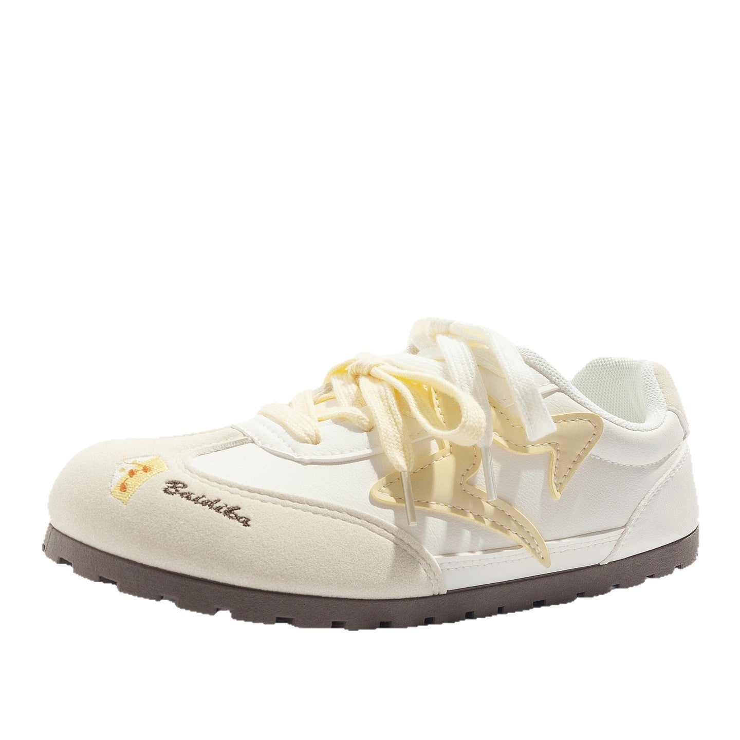Damen Sportliche Sneaker mit trendiger Spitze und elastischem Schnellschnürsystem