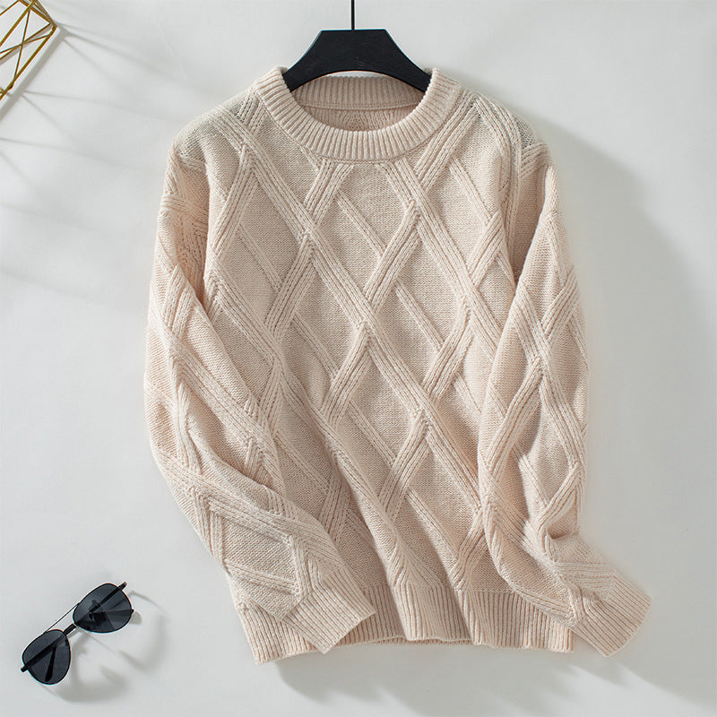 R&B | Einfarbiger Pullover Für Lässige Outfits