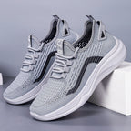 Damen Sportliche Laufschuhe mit atmungsaktivem Obermaterial und dämpfender Sohle R&B