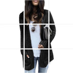 Damen Grobstrick-Cardigan mit lässigem Schnitt und praktischen Taschen R&B