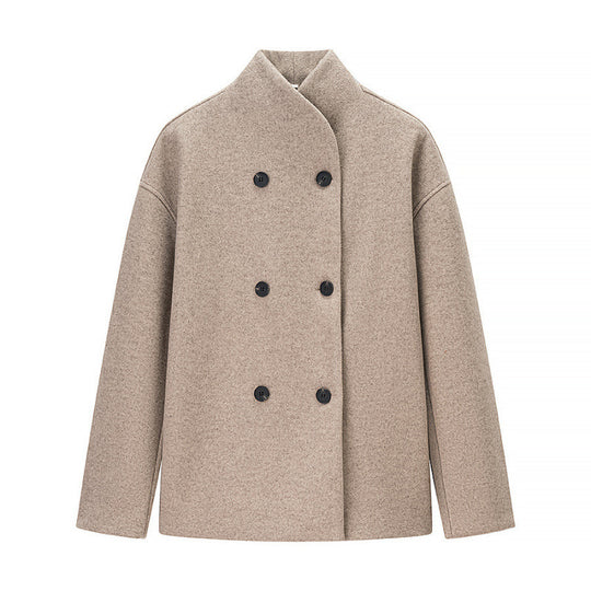 Damen elegante Doppelreiher-Jacke im modischen Schnitt R&B