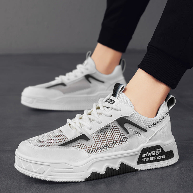 Damen Luftige Freizeitsneaker mit atmungsaktiver Mesh-Oberfläche und rutschfester Sohle