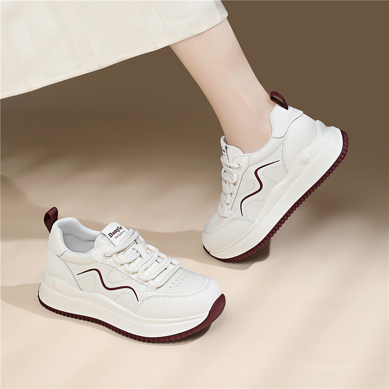 Damen sportliche Lauf- und Fitness-Sneaker mit gepolsterter Sohle R&B