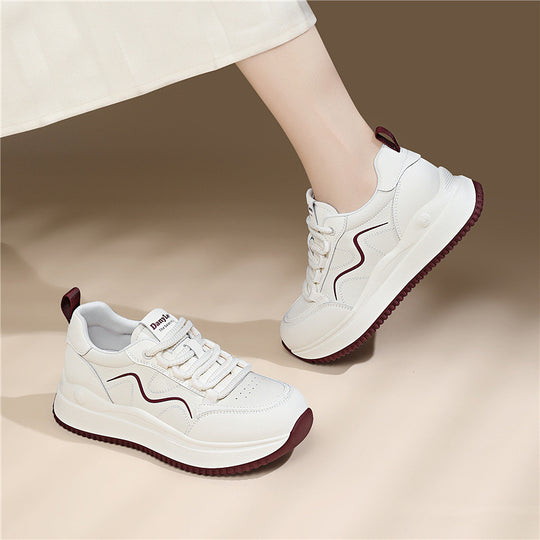 Damen sportliche Lauf- und Fitness-Sneaker mit gepolsterter Sohle R&B