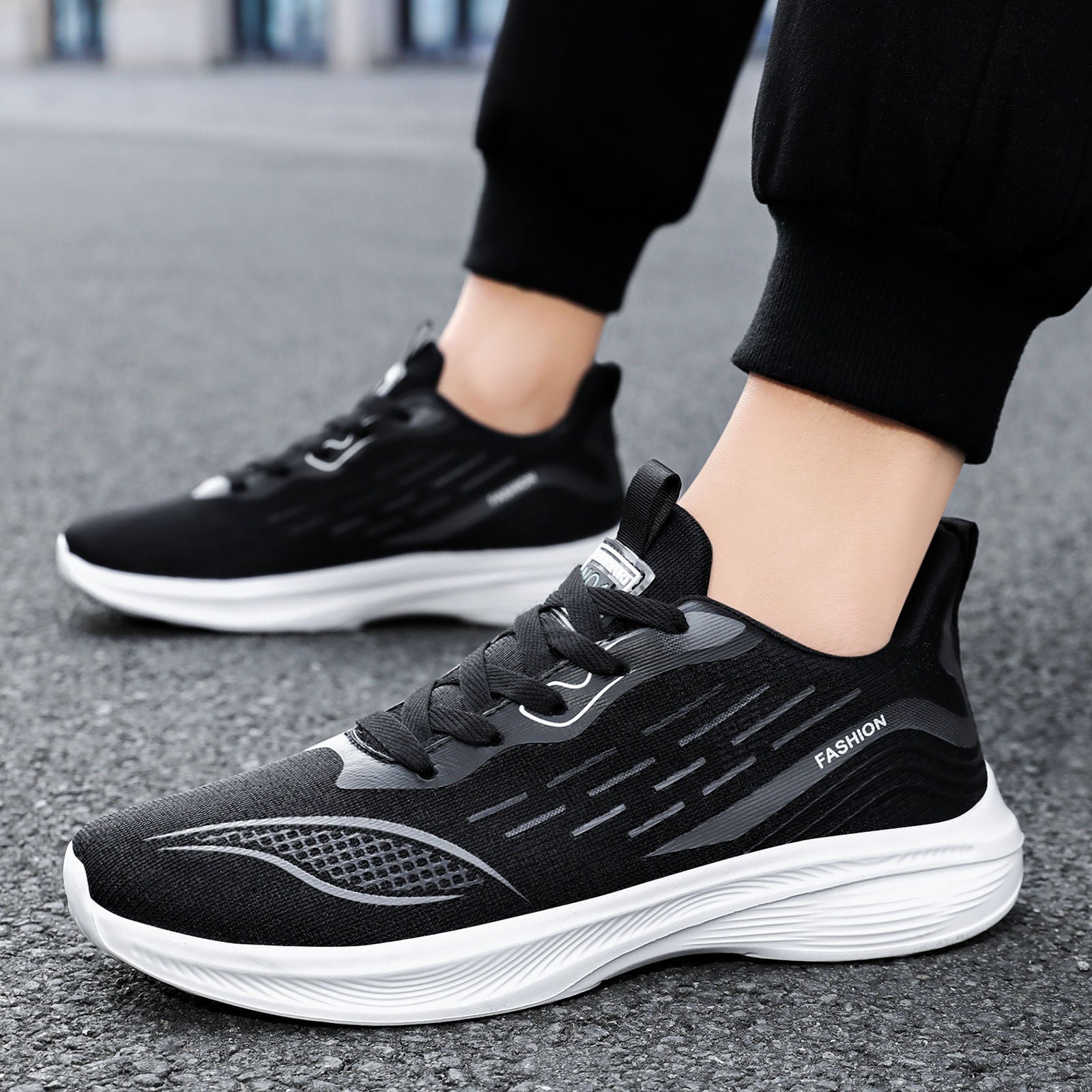Damen Sportliche Trendsneaker mit atmungsaktivem Obermaterial R&B