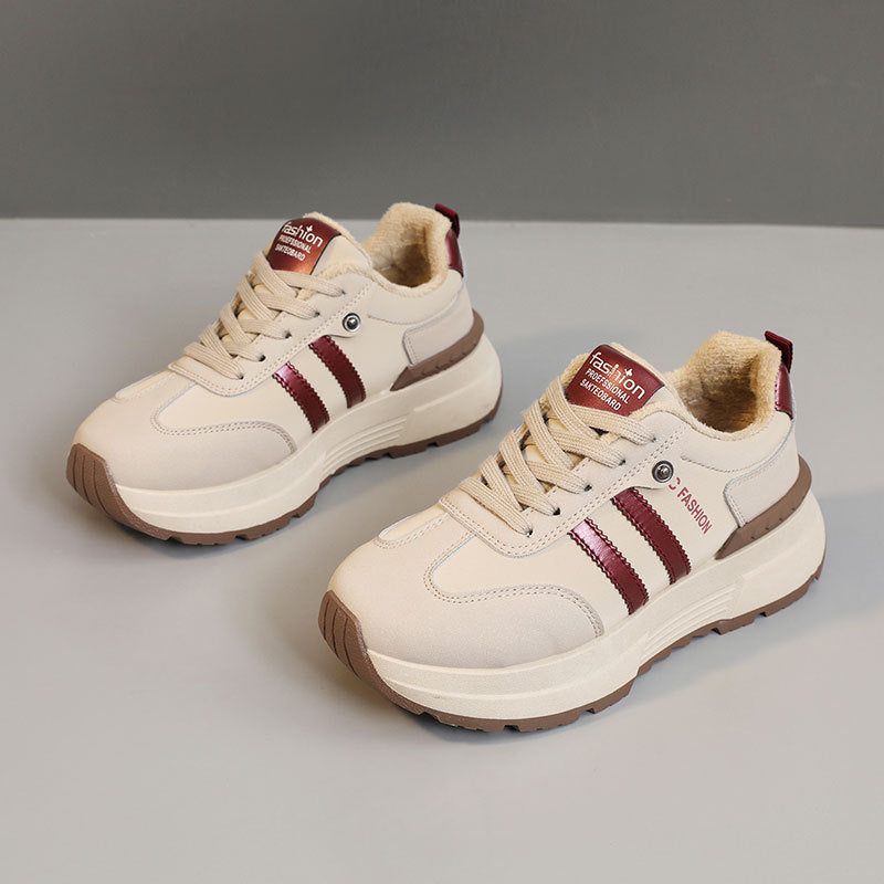 Damen trendige Sneakers mit dämpfender Sohle und atmungsaktiver Innenausstattung R&B