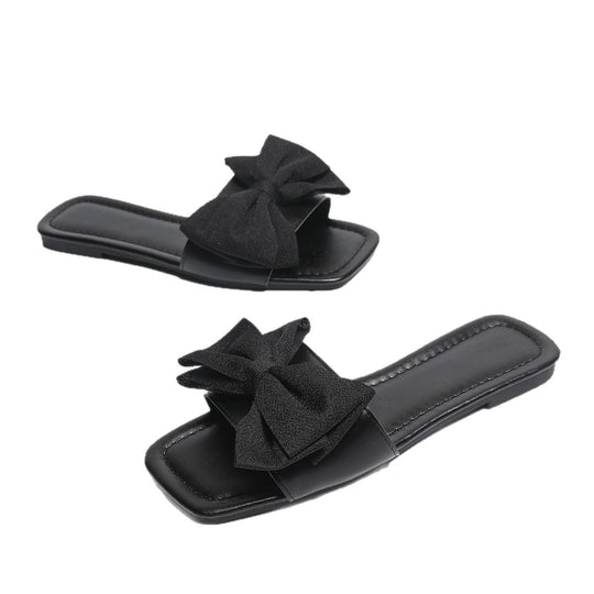 Damen Bogen-Sandalen mit dekorativem Schleifen-Detail R&B