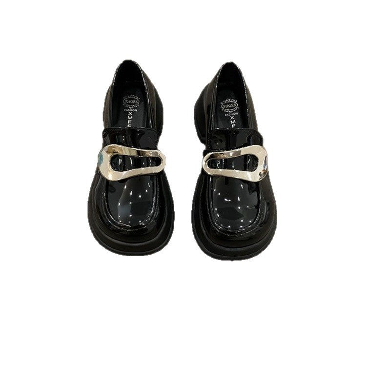 Damen Komfortable Slipper mit glänzender Schnallenverzierung R&B
