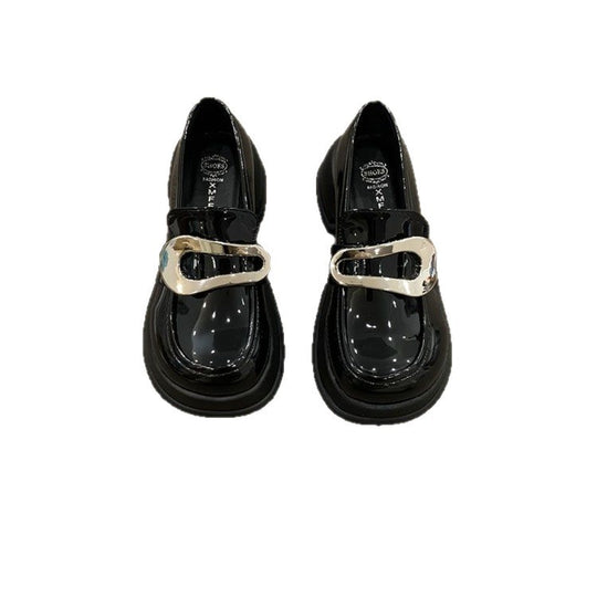 Damen Komfortable Slipper mit glänzender Schnallenverzierung R&B