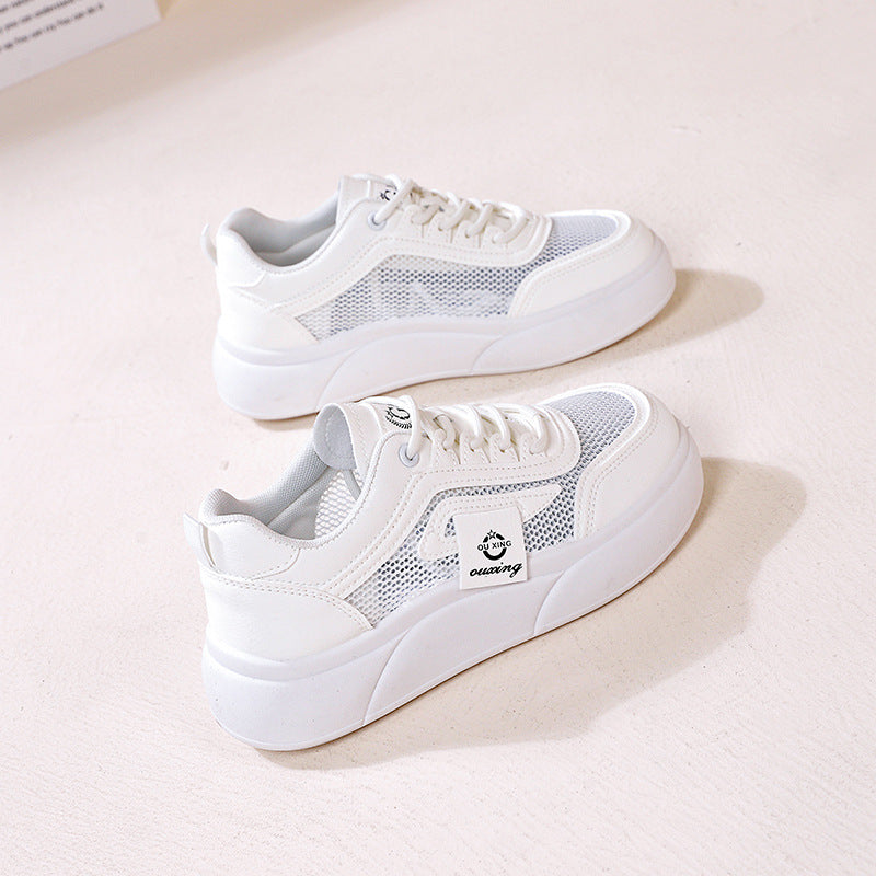 Damen Freizeitsneaker mit atmungsaktivem Netzmaterial und dämpfender Sohle R&B