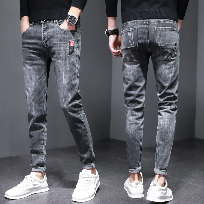 Herren Slim-Fit Jeans im modernen Waschdesign R&B