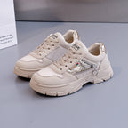 Damen modische Sneakers mit funkelndem Detail und atmungsaktivem Obermaterial R&B