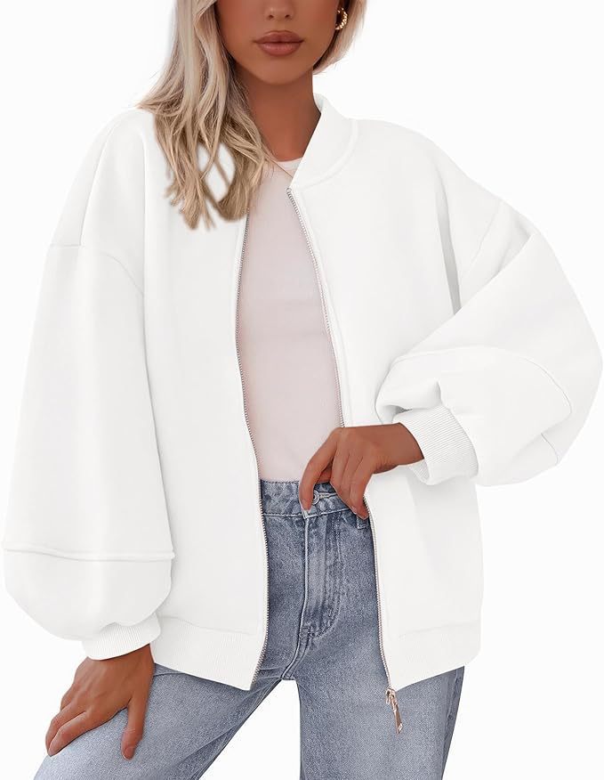 Damen Oversized Sweaterjacke R&B