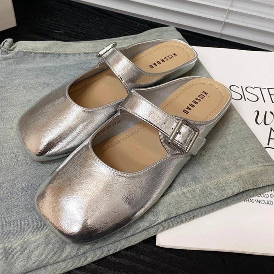 Damen Komfortable Mary Jane Schuhe mit verstellbarem Riemen und modischem Design R&B