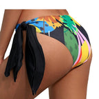 Damen Bikiniunterhose mit seitlichen Bändchen R&B