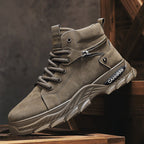 Damen Hohe Sneaker mit einzigartiger Reißverschluss-Detail und robustem Profil R&B