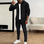 Herren Trainingsanzug mit modernem Design und atmungsaktiven Materialien R&B