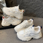 Damen sportliche Sneaker mit atmungsaktiver Mesh-Konstruktion und modischem Design R&B