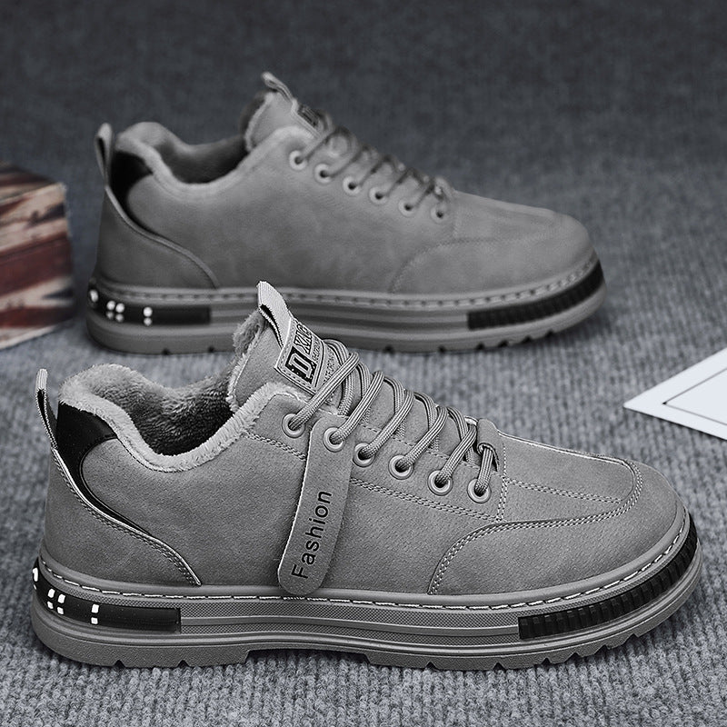 Damen modische Sneakers mit kuscheligem Innenfutter und rutschfester Sohle R&B