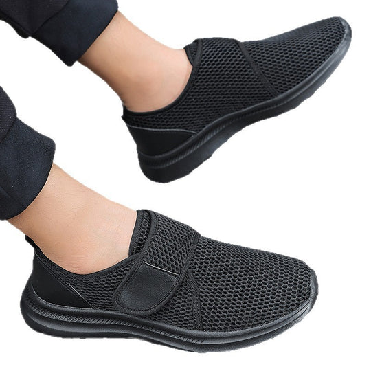 Damen Luftdurchlässige Freizeitschuhe mit flexiblem Klettverschluss R&B