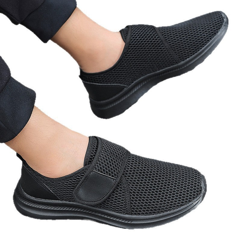 Damen Atmungsaktive Freizeit-Sneaker mit verstellbarem Klettverschluss