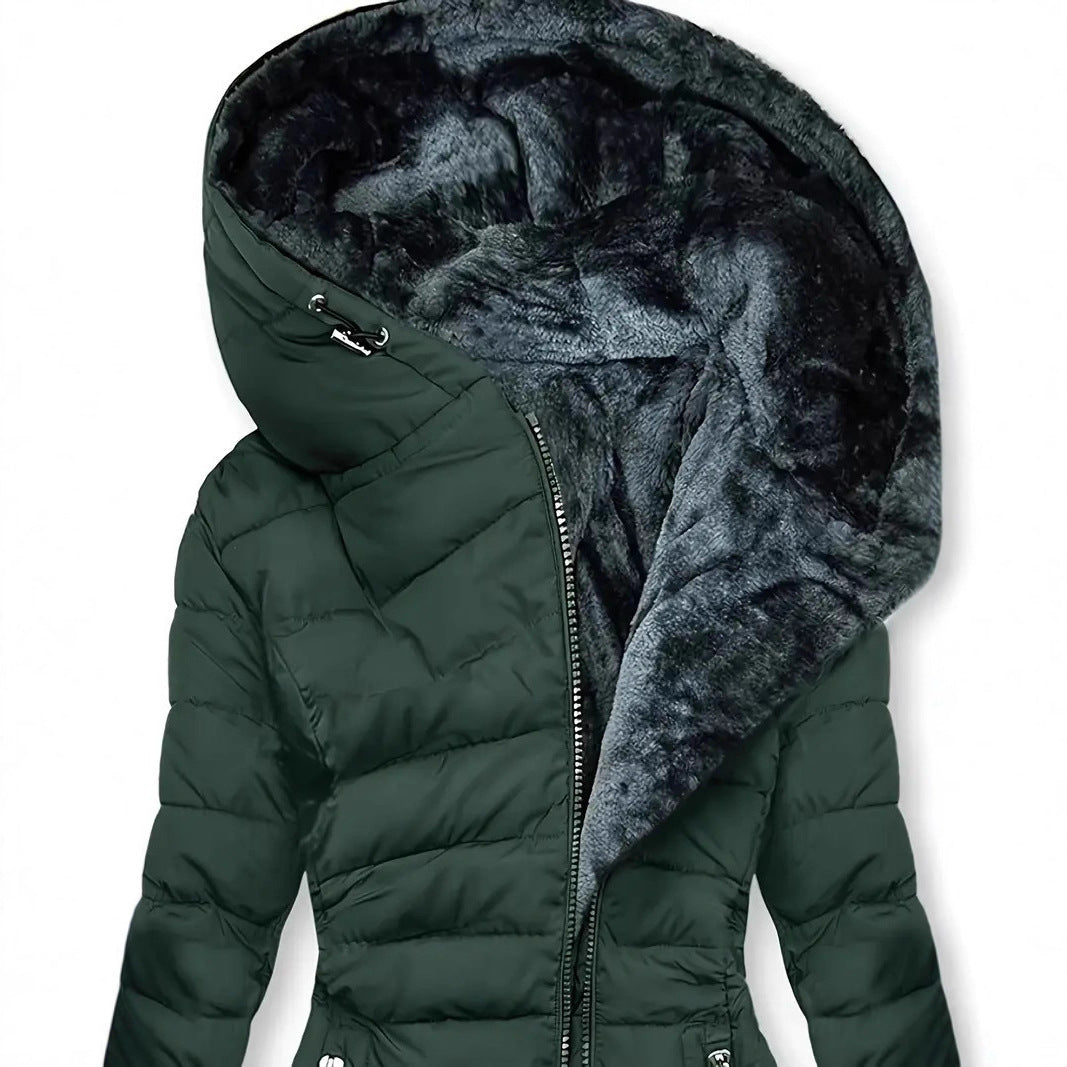 Damen Langzeit-Winterjacke mit weichem Innenfutter R&B