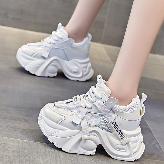 Damen Chunky Sneakers mit futuristischer Silhouette und atmungsaktivem Obermaterial R&B
