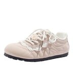 Damen Sneakers mit verspieltem Blumen-Muster und rutschfester Sohle