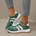 Damen Freizeitsneaker mit atmungsaktiver Oberflächenstruktur und rutschfester Sohle R&B