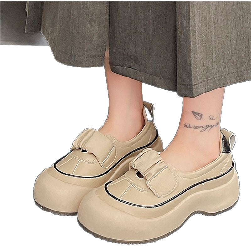 Damen Komfortable Slip-On Sneakers mit modischem Design und stabiler Sohle