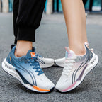 Damen Komfortable und leichtgewichtige Laufschuhe mit atmungsaktiven Netz-Einsätzen R&B