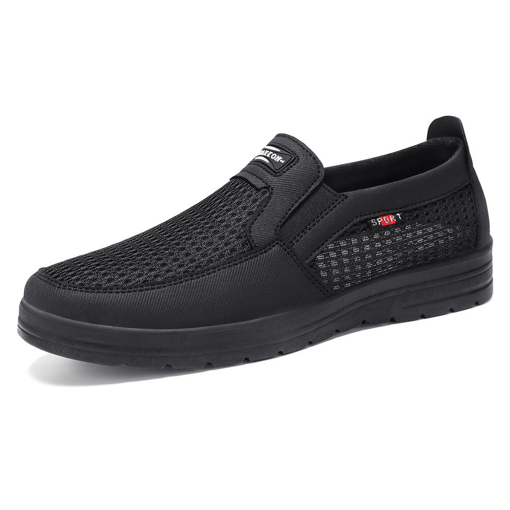 Damen Sportliche Slip-On Schuhe mit elastischem Mesh-Obermaterial und rutschfester Sohle R&B
