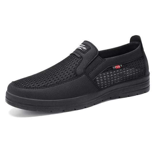 Damen Sportliche Slip-On Schuhe mit elastischem Mesh-Obermaterial und rutschfester Sohle R&B