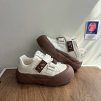 Damen Bequeme Sneaker mit praktischen Klettverschlüssen